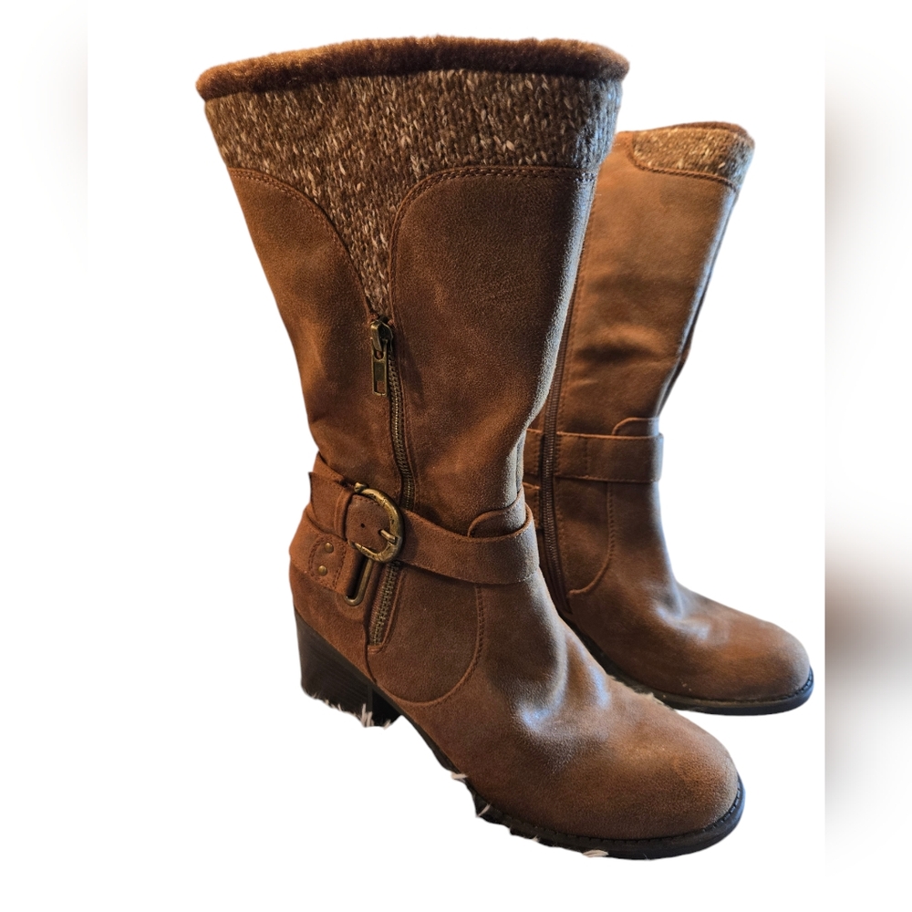 Baretrap Brown Boots Size 7M